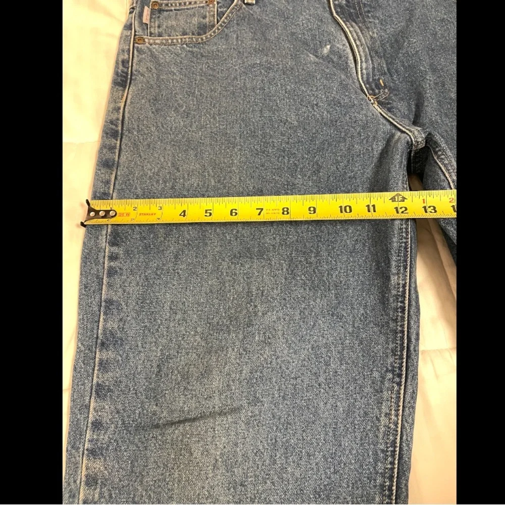 Vintage Carhartt Work Jeans Mens 40x30 Relaxed Fit B17 DST Thrashed Distressed